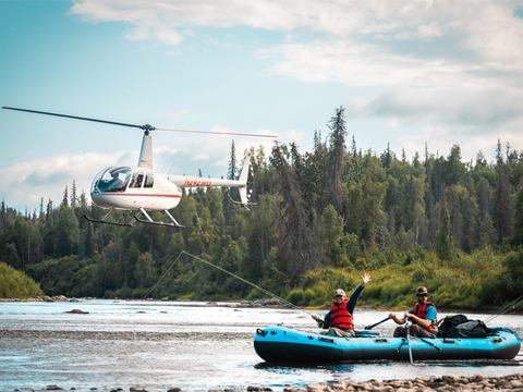 Alaska Helicopter/Jet Boat Fishing and Eco Tours