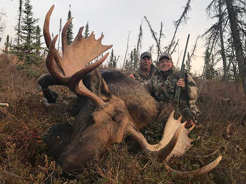 Interior or Coastal Alaska Trophy Moose Hunt