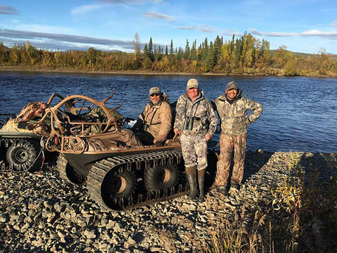 Interior or Coastal Alaska Trophy Moose Hunt